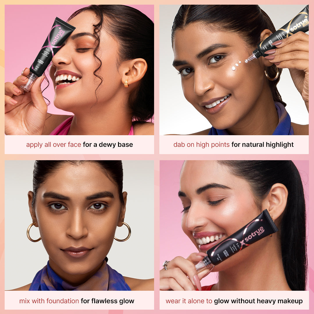 3-in-1 Strobe Cream Combo | Pack of 3 (25% OFF)