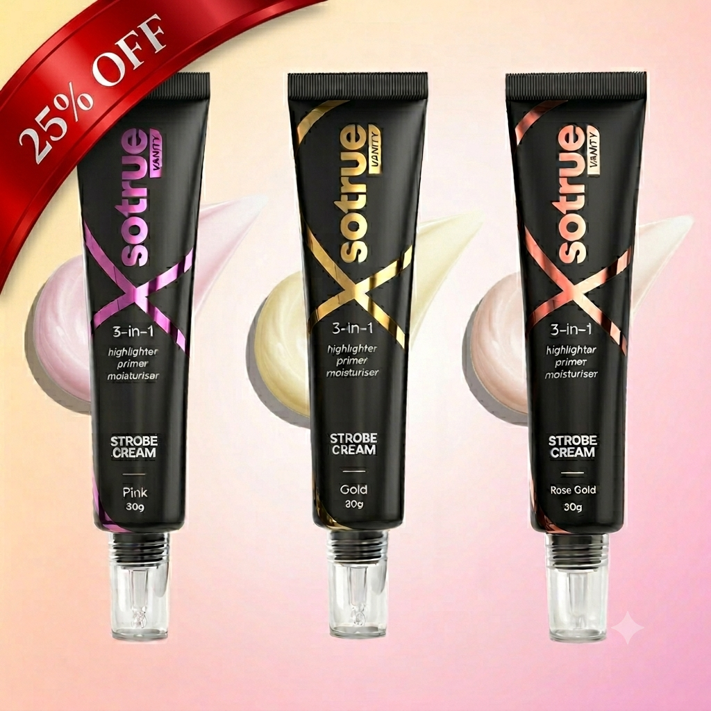 3-in-1 Strobe Cream Combo | Pack of 3 (25% OFF)